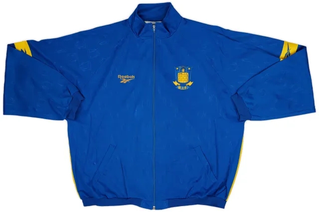 1995-96 Brondby Reebok Track Jacket - 8/10 - (XXL)
