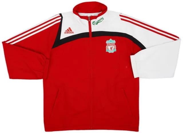2007-08 Liverpool adidas Track Jacket - 8/10 - (M/L)