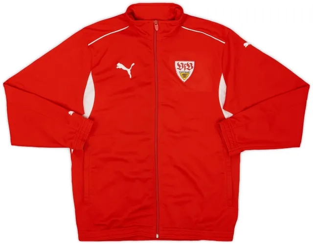 2008-09 Stuttgart Football School Puma Track Jacket - 5/10 - (XL.Boys)
