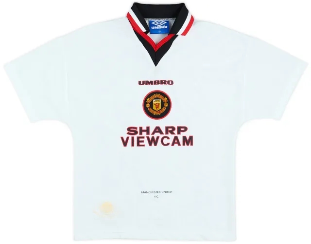 Umbro 1996-97 Manchester United Away Shirt - 6/10 - (L.Boys)