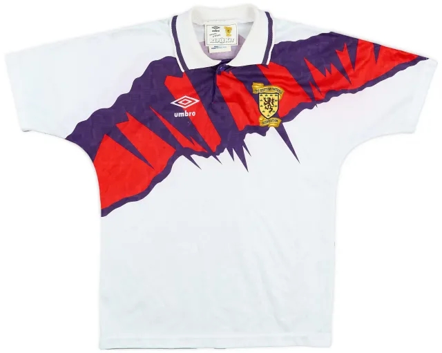 Umbro 1991-93 Scotland Away Shirt - 6/10 - (L.Boys)