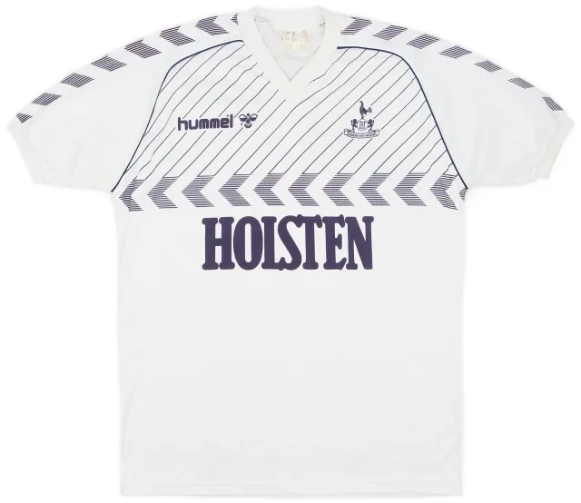 Hummel 1985-87 Tottenham Home Shirt - 9/10 - (M)