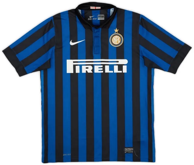 Nike 2011-12 Inter Milan Home Shirt - 7/10 - (L.Boys)