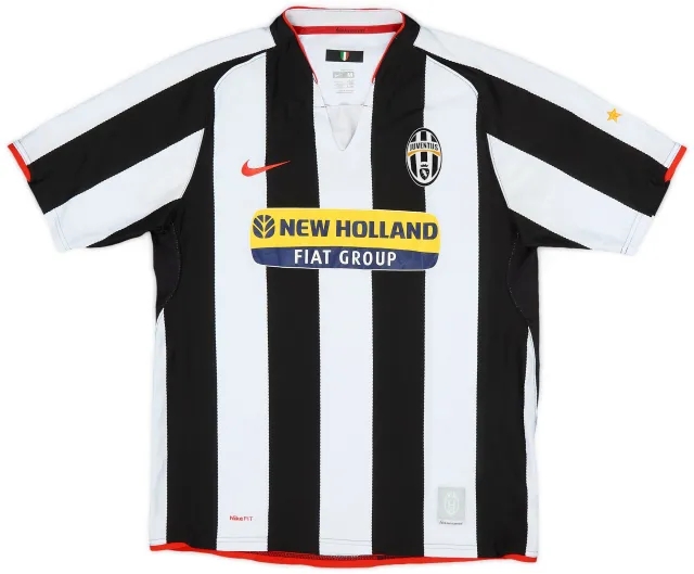 Nike 2007-08 Juventus Home Shirt - 6/10 - (M)