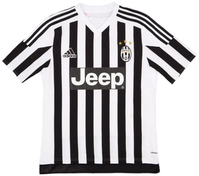 adidas 2015-16 Juventus Home Shirt - 7/10 - (XL.Boys)