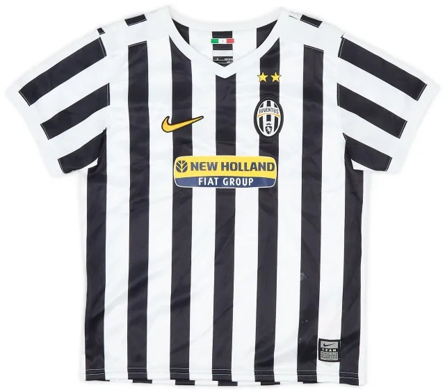 Nike 2009-10 Juventus Home Shirt - 7/10 - (5-6 Years)