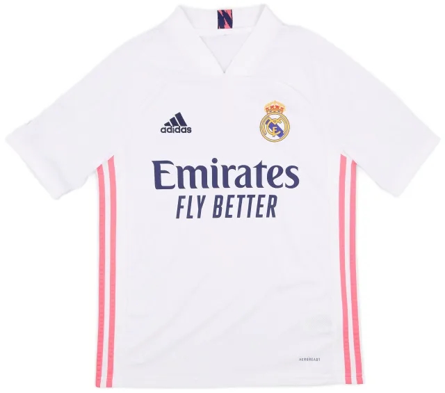 adidas 2020-21 Real Madrid Home Shirt - 7/10 - (XL.Boys)