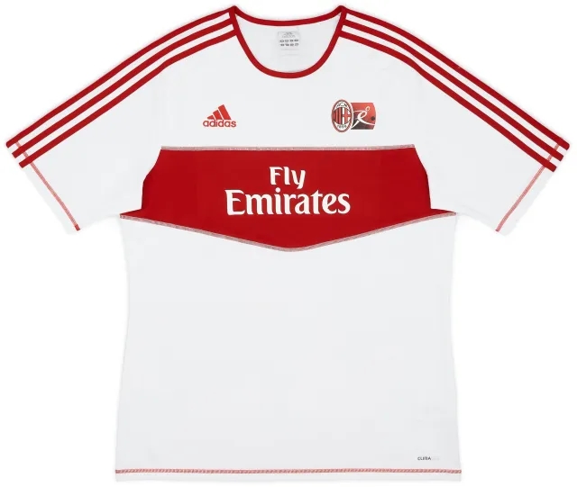2012-13 AC Milan adidas Junior Camp Away Shirt - 8/10 - (L)