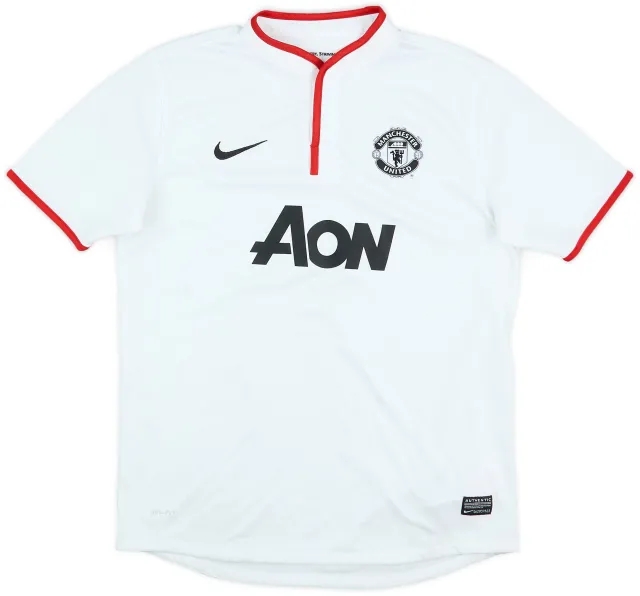 Nike 2012-14 Manchester United Away Shirt - 5/10 - (XL.Boys)