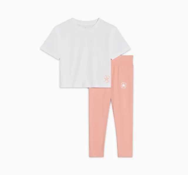 Converse Boxy T-Shirt and Leggings Set -