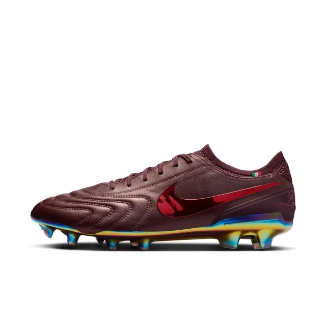 Nike Tiempo Legend 10 Elite LUXE FG Low-Top Football Boot - Red