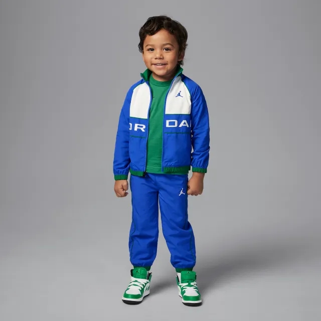 Nike Jordan Toddler 2-Piece Windbreaker Piping Set - Blue - Nylon