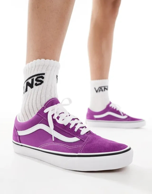 Vans - Old Skool Shoes, Man, Purple