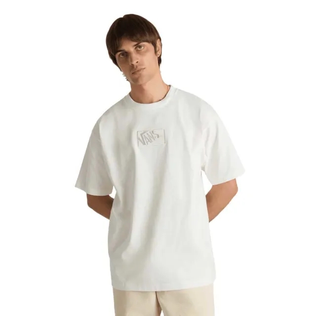 Vans - Blocked Box Loose T-Shirt, Man, White