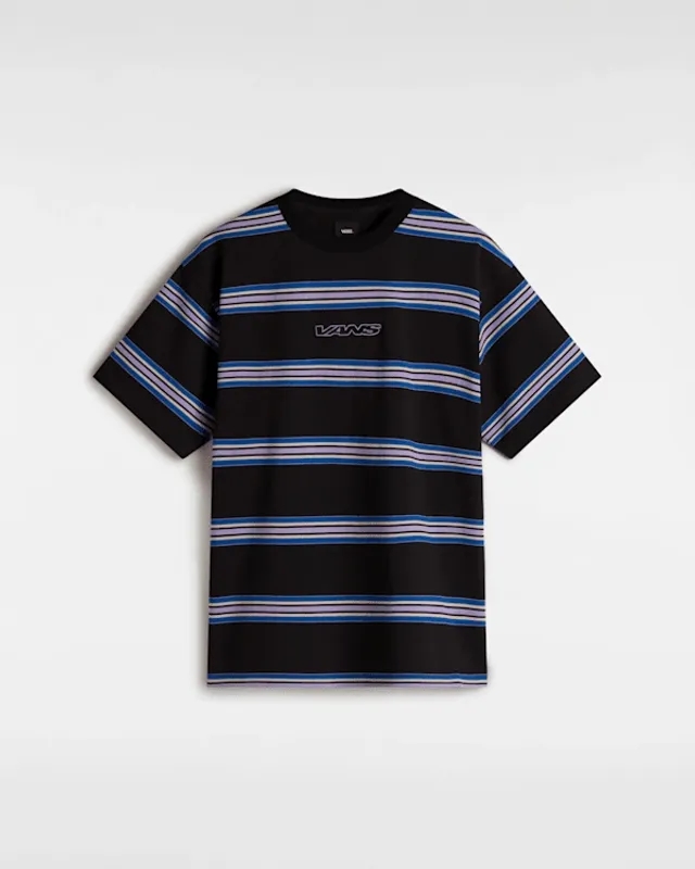 Vans - Mesa Stripe T-Shirt, Man, Black