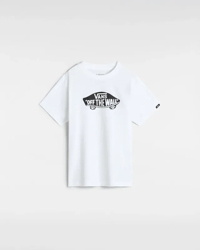Vans - Little Kids Style 76 T-Shirt (2-8 Years), White