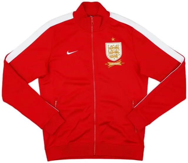 2013-14 England Nike N98 Track Jacket - 8/10 - (M)
