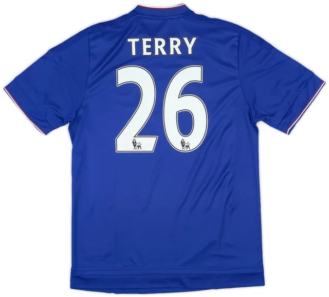 adidas 2015-16 Chelsea Home Shirt Terry #26 (M)