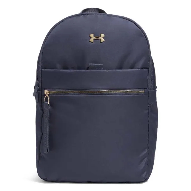 Under Armour  Studio Campus Backpack Downpour Gray / Metallic Gold OSFM