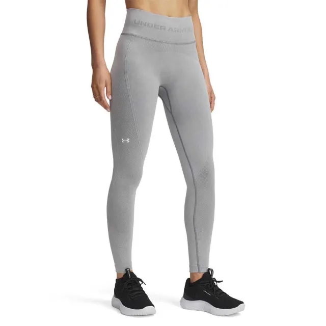 Women's  Under Armour  Vanish Seamless Washed Ankle Leggings Black / White XS