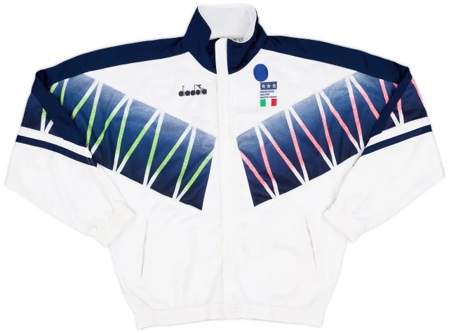 1990 Italy Diadora Track Jacket - 7/10 - (XL)