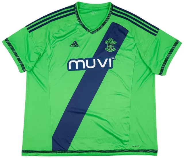adidas 2015-16 Southampton Away Shirt Virgil #17 - 9/10 - (3XL)