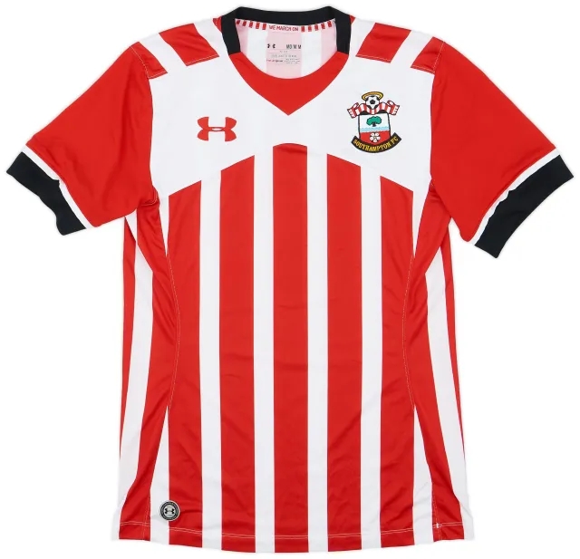 Under Armour 2016-17 Southampton Home Shirt Virgil #17 - 8/10 - (M)