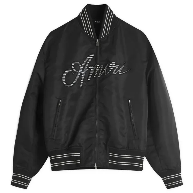 AMIRI Men's AMIRI Men's Script Bomber Jacket Black