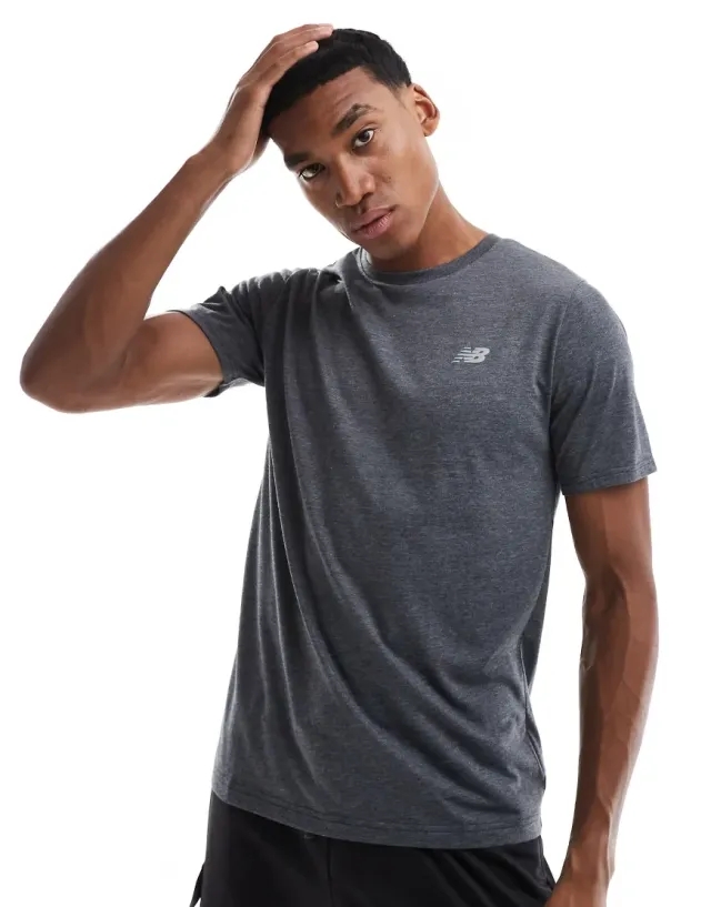 New Balance Sport Essentials Heathertech Short Sleeve T-shirt