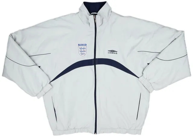2000-02 England Umbro Track Jacket - 8/10 - (XL)