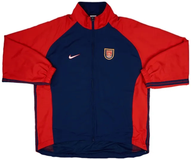 1998-99 Arsenal Nike Track Jacket - 8/10 - (L)
