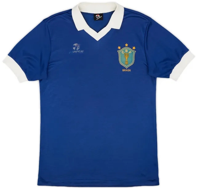 1986 Brazil Away Shirt - 6/10 - (L)