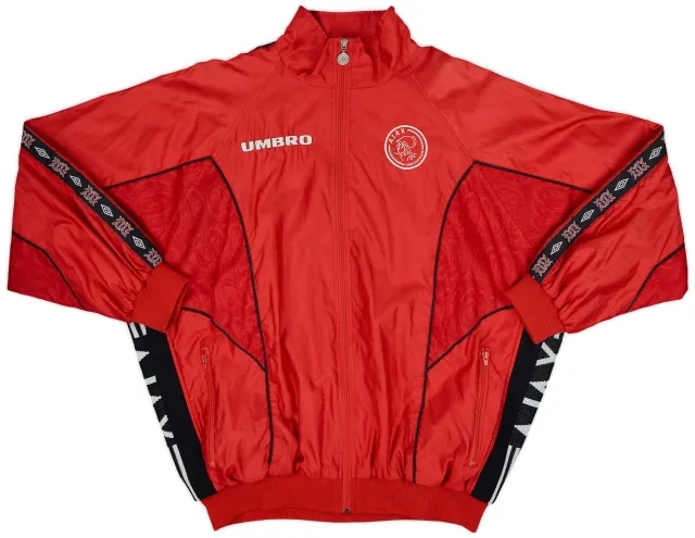 1997-98 Ajax Umbro Track Jacket - 8/10 - (XXL)
