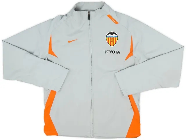 2007-08 Valencia Nike Track Jacket - 8/10 - (S)
