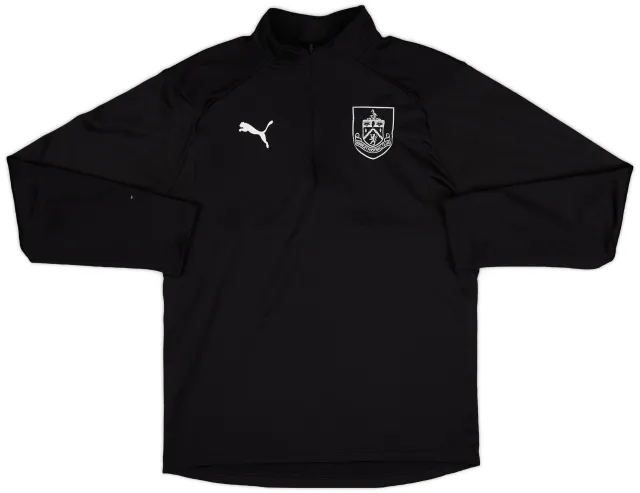 2018-19 Burnley Puma 1/4 Zip Training Top - 7/10 - (M)