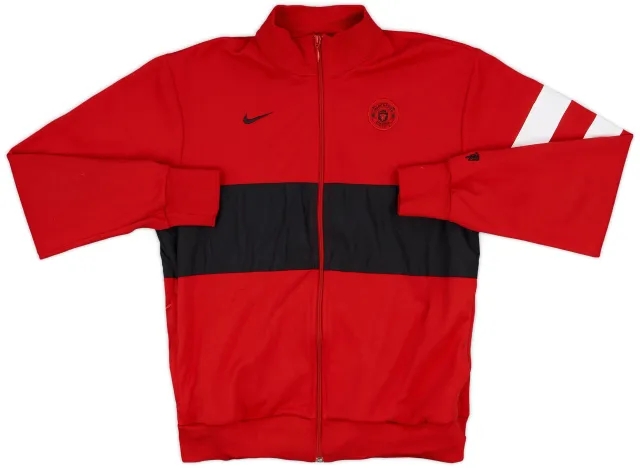 2009-10 Manchester United Nike Track Jacket - 8/10 - (L)