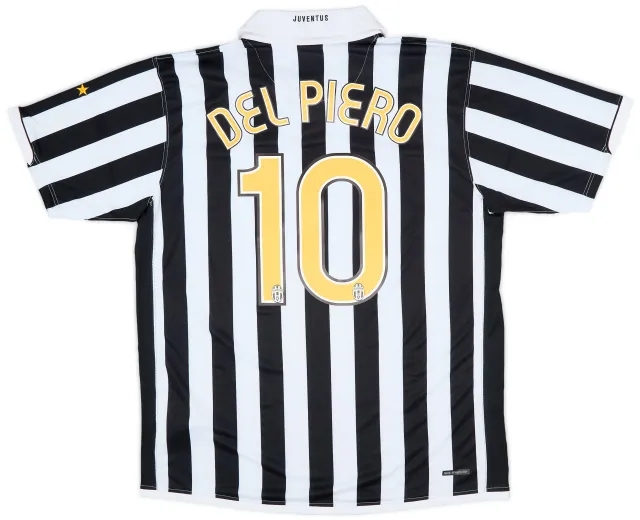 Nike 2006-07 Juventus Home Shirt Del Piero #10 (XL)