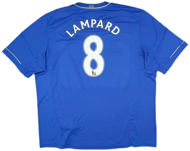 adidas 2012-13 Chelsea Home Shirt Lampard #8 (XXL)