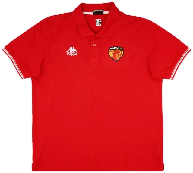 2017-18 Le Mans Kappa Player Issue Polo Shirt #16 - 8/10 - (XL)