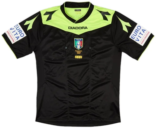 2015-17 Italy Diadora Referee Shirt - 8/10 - (M)