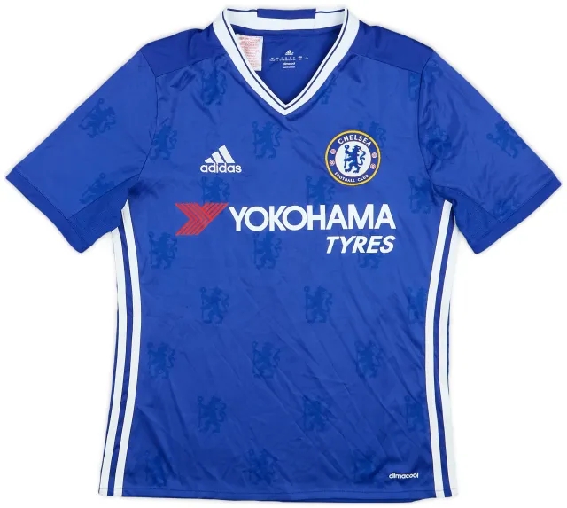 adidas 2016-17 Chelsea Home Shirt - 8/10 - (L.Boys)