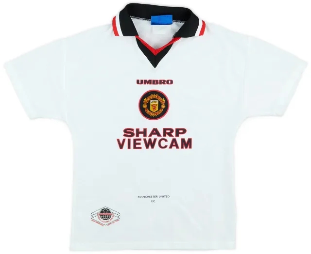 Umbro 1996-97 Manchester United Away Shirt - 8/10 - (L.Boys)
