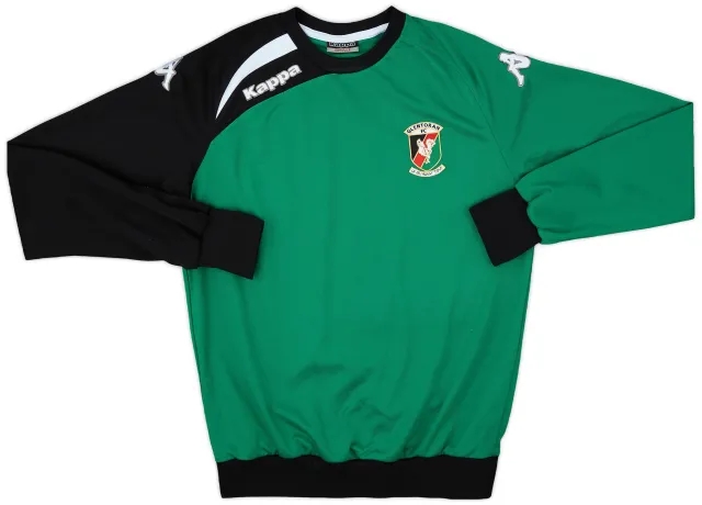2015-16 Glentoran Kappa Sweat Top - 8/10 - (S)