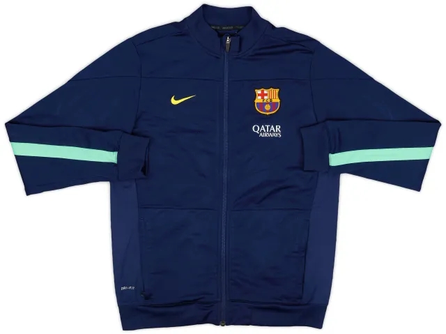 2013-14 Barcelona Nike Track Jacket - 6/10 - (L.Boys)