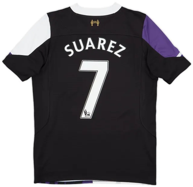 2013-14 Liverpool Third Shirt Suarez #7 - 6/10 - (S)