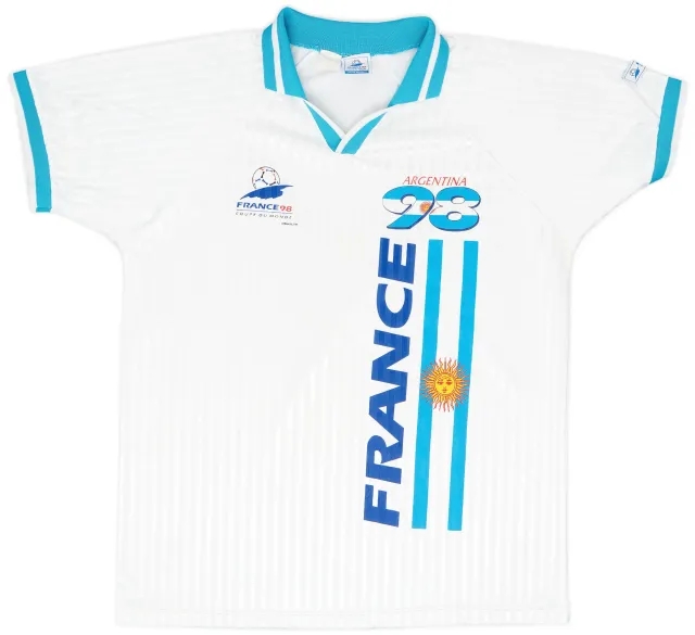 Training 1998 France Coupe de Monde 'Argentina 98' Shirt - 7/10 - (L/XL)