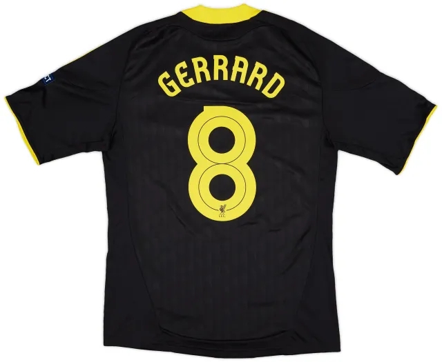 adidas 2010-11 Liverpool Third Shirt Gerrard #8 - 8/10 - (M)