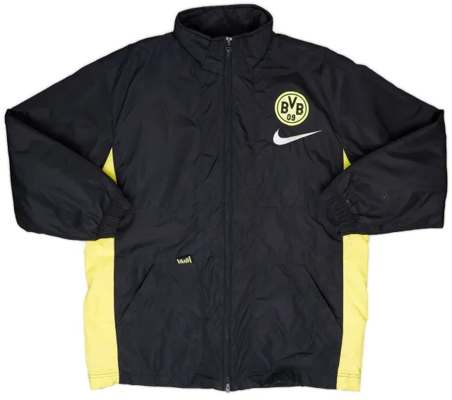 1996-97 Borussia Dortmund Nike Bench Coat - 9/10 - (M)