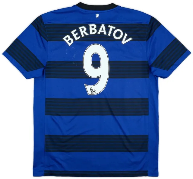 Nike 2011-13 Manchester United Away Shirt Berbatov #9 - 6/10 - (L)