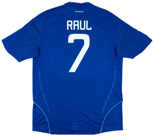 adidas 2008-09 Real Madrid Away Shirt Raul #9 (XL)